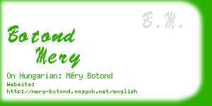 botond mery business card